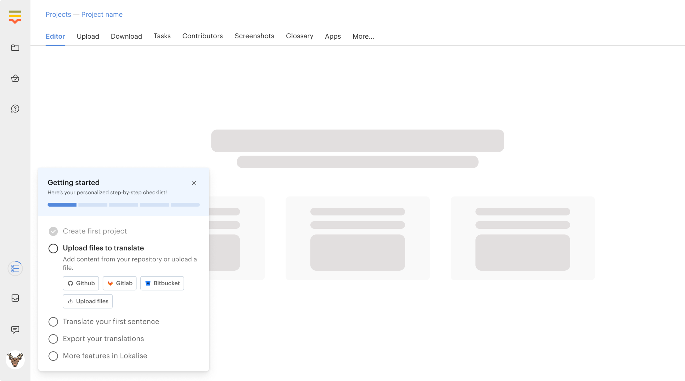 Redesigning Lokalise onboarding